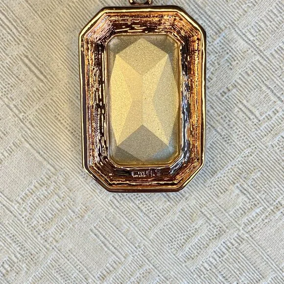 FAC Large Swarovski Large Crystal Pendant Necklace - Picture 4 of 7